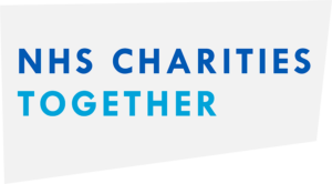 NHS Charity Together logo dark blue and sky blue